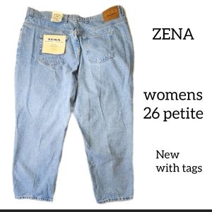 ZENA DENIM JEANS WOMENS SIZE 26P NEW WITH TAGS